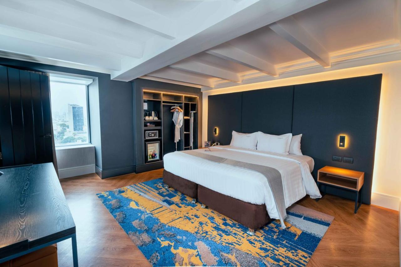 ホテル カーサ アンディーナ プレミウム ミラフローレス リマ エクステリア 写真 A bedroom at the hotel